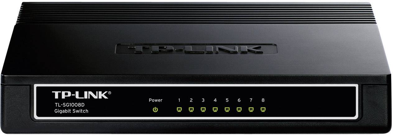 TP-LINK TL-SG1008D TL-SG1008D Netzwerk Switch RJ45 8 Port 1 GBit/s