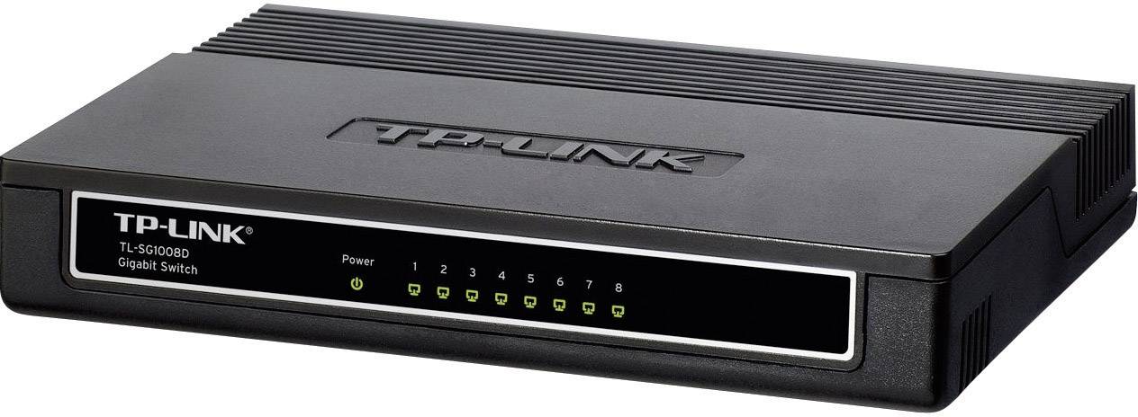 TP-LINK TL-SG1008D Netzwerk Switch RJ45 8 Port 1 GBit/s