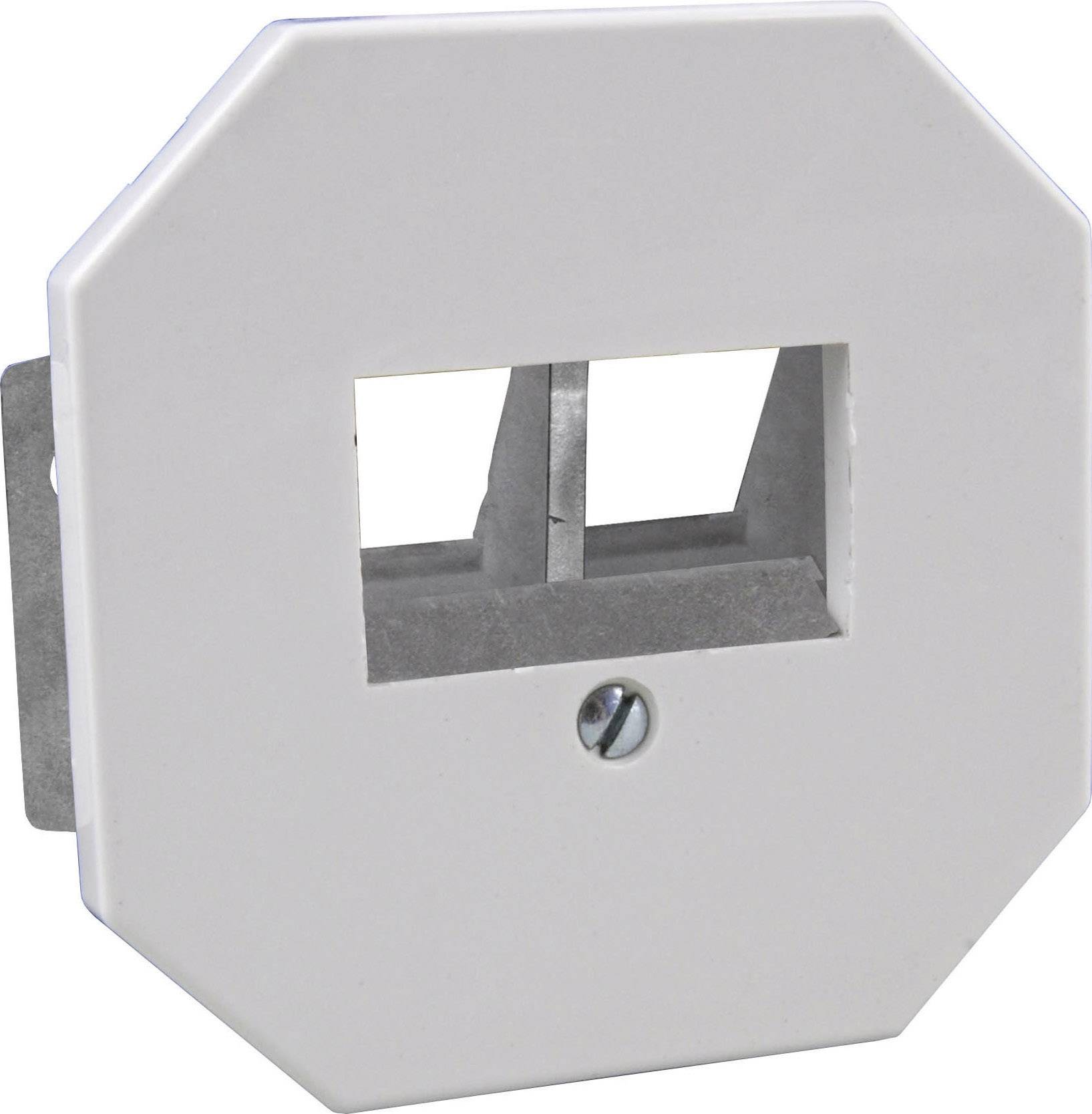 Tragring 2-Port, für Keystones -- designfähig TAE Netzwerk-Infrastruktur