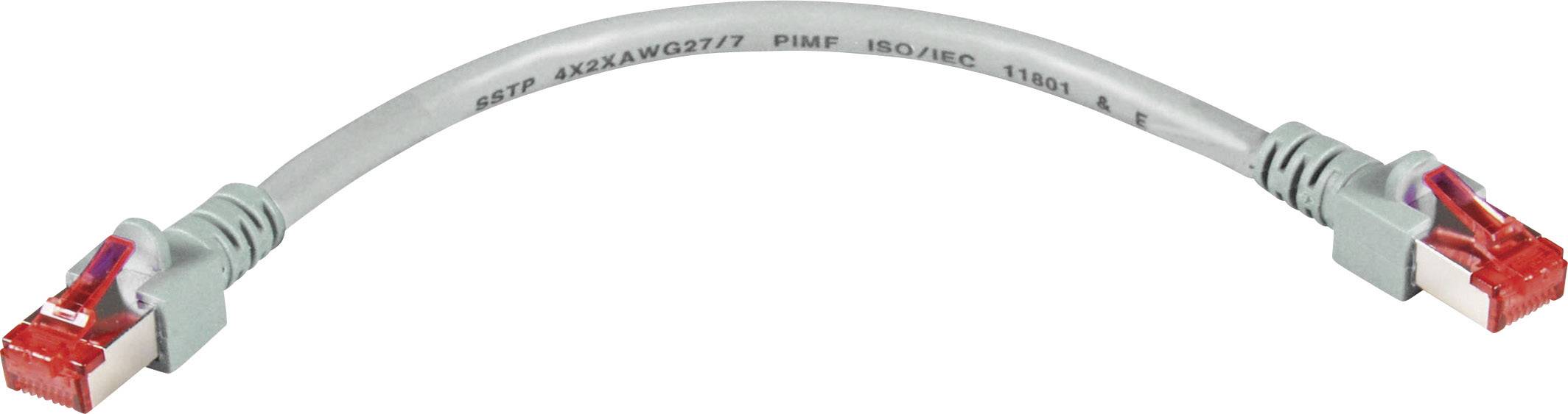 EFB-Elektronik Patchkabel Cat.6 EC6000 0,15m grS/FTP