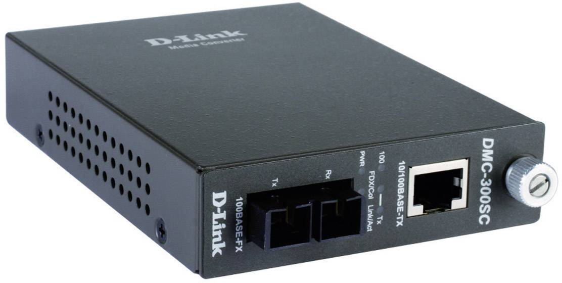 D-Link DMC-300SC LAN, SFP Netzwerk-Medienkonverter 100MBit/s