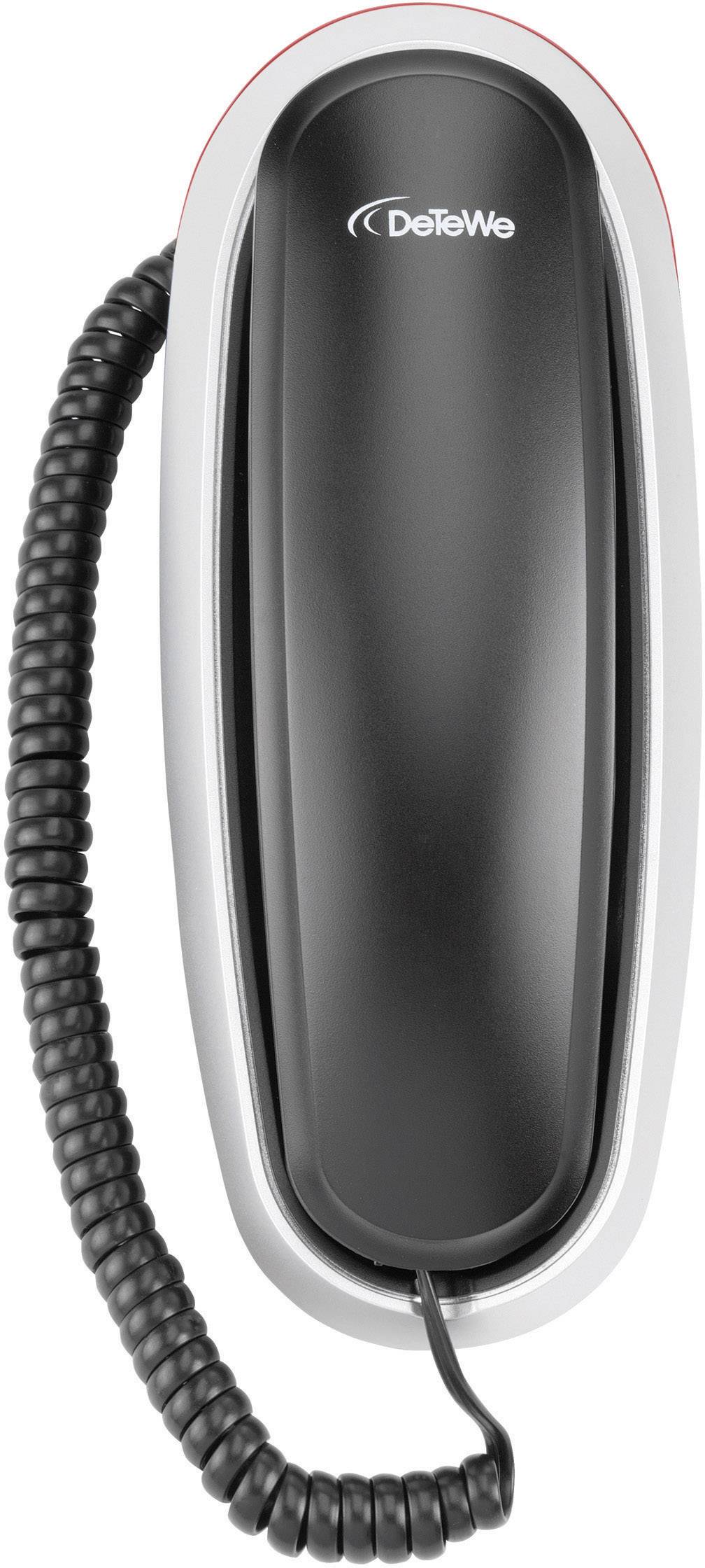 DeTeWe BeeTel 10 Schnurgebundenes Telefon, analog kein Display Schwarz, Silber