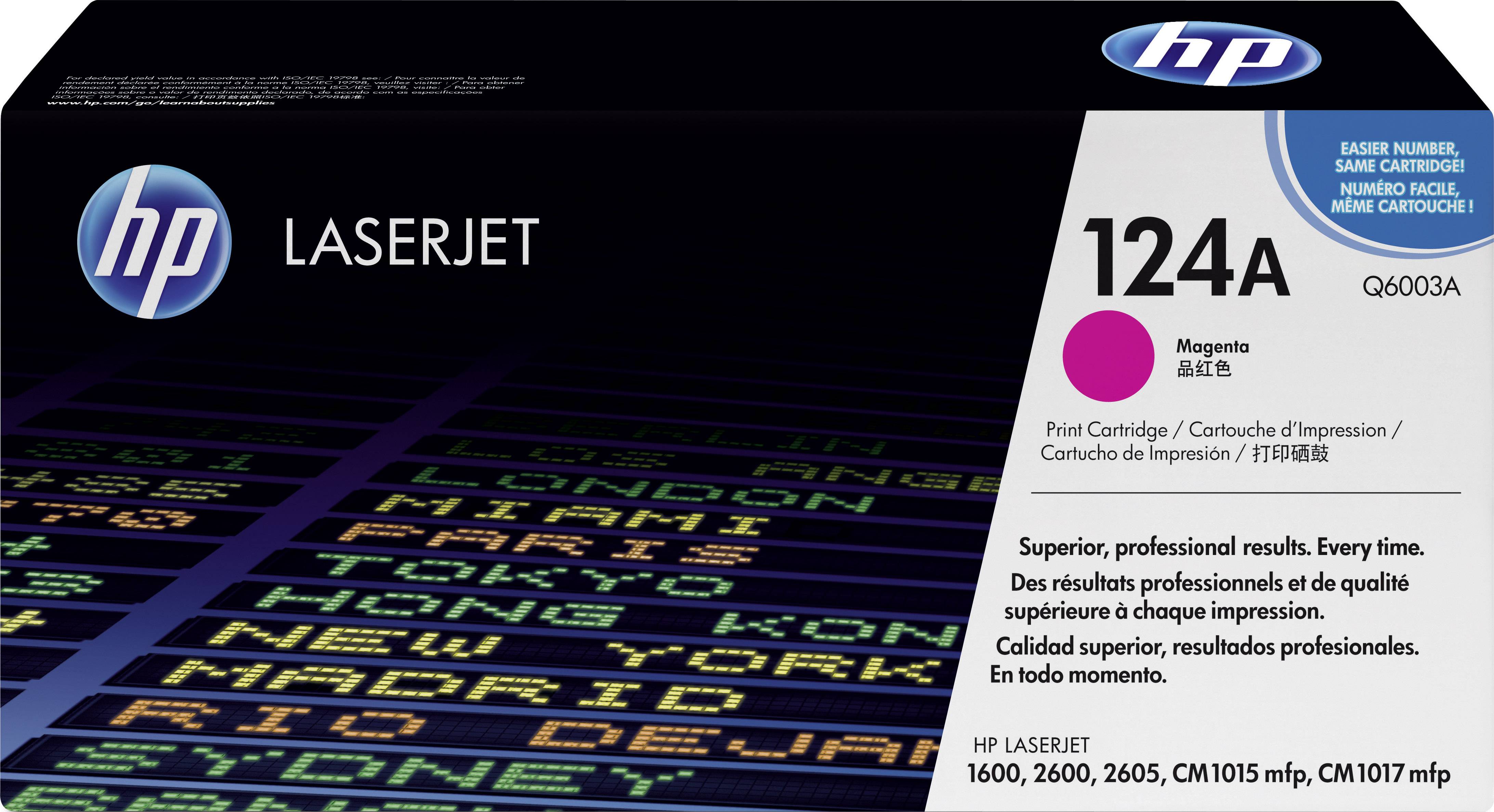 HP Tonerkassette 124A Original Magenta 2000 Seiten Q6003A