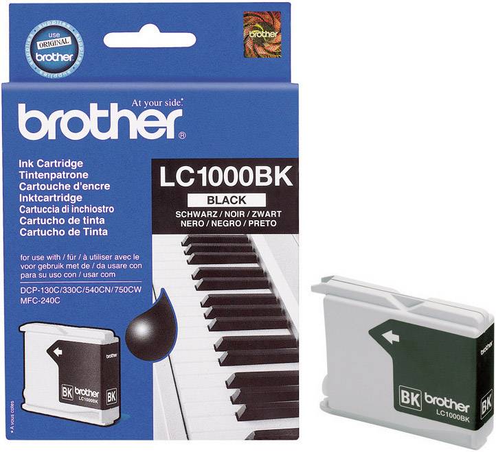 Brother Tintenpatrone LC-1000BK