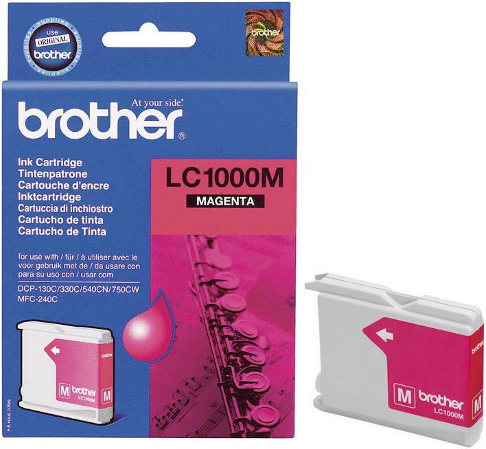 Brother Tintenpatrone LC-1000M
