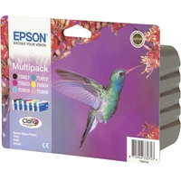 Epson Druckerpatrone T0807 Original Kombi-Pack Schwarz, Cyan, Magenta, Gelb, Photo Cyan, Photo Magenta C13T08074011 Epson Druckerpatrone T0807 Original Kombi-Pack Schwarz, Cyan, Magenta, Gelb, Photo Cyan, Photo Magenta C13T08074011