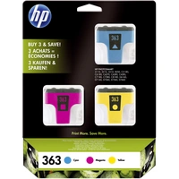 HP Tintenpatrone 363 Original Kombi-Pack Cyan, Magenta, Gelb CB333EE Druckerpatronen Kombi-Pack HP Tintenpatrone 363 Original Kombi-Pack Cyan, Magenta, Gelb CB333EE Druckerpatronen Kombi-Pack