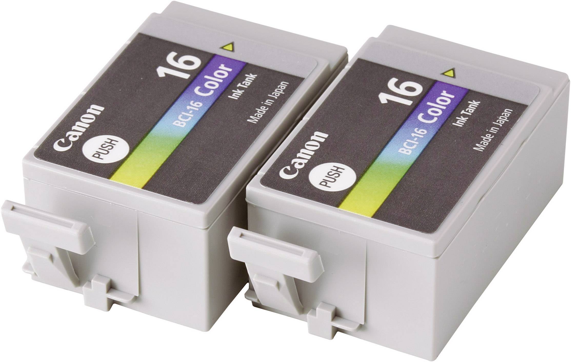 Canon BCI-16 - 2er-Pack - Gelb, Cyan, Magenta