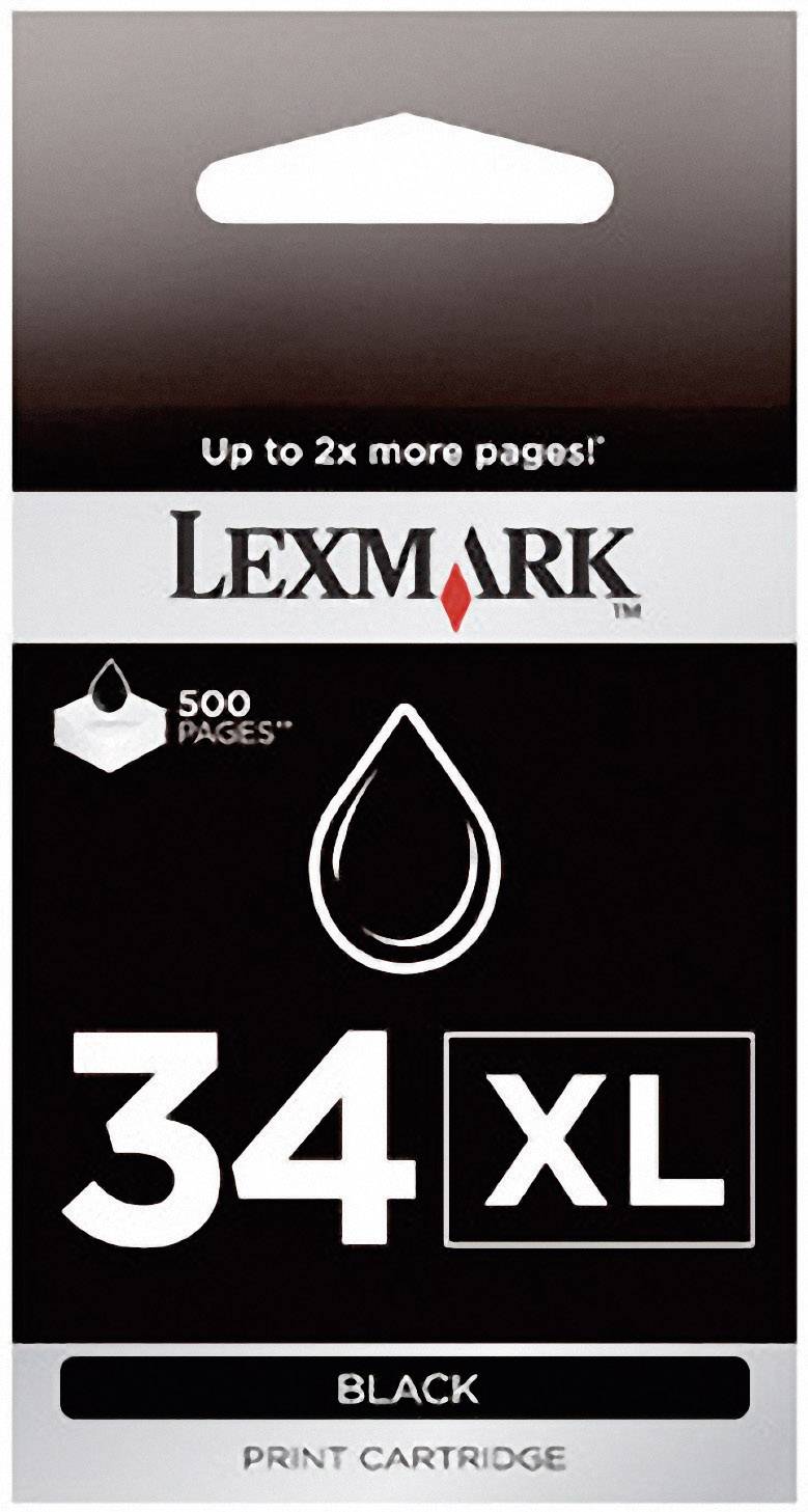 Lexmark Cartridge No. 34 - Hohe Ergiebigkeit - Schwarz - Original - Tintenpatron