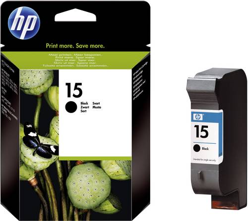 HP Tinte 15 Original Schwarz C6615DE