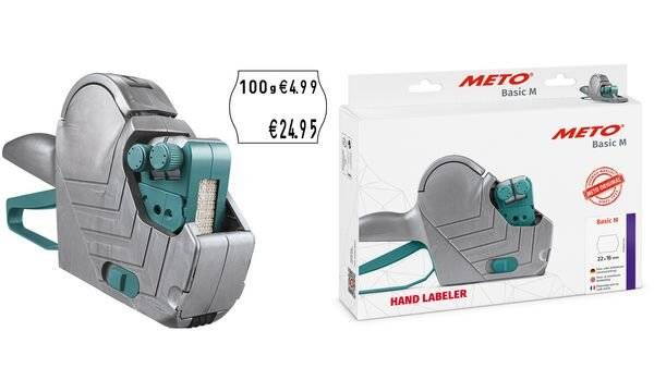 METO Preisauszeichner Basic M 1622, 2-zeilig, 16-stellig