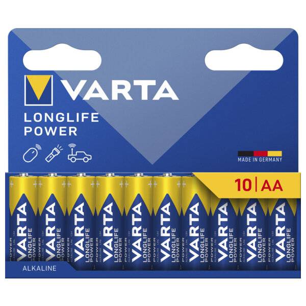 1St. Varta 4906 Longlife Power Mignon AA Pack 10