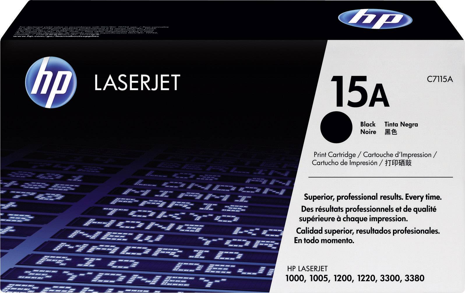 HP Tonerkassette 15A Original Schwarz 2500 Seiten C7115A