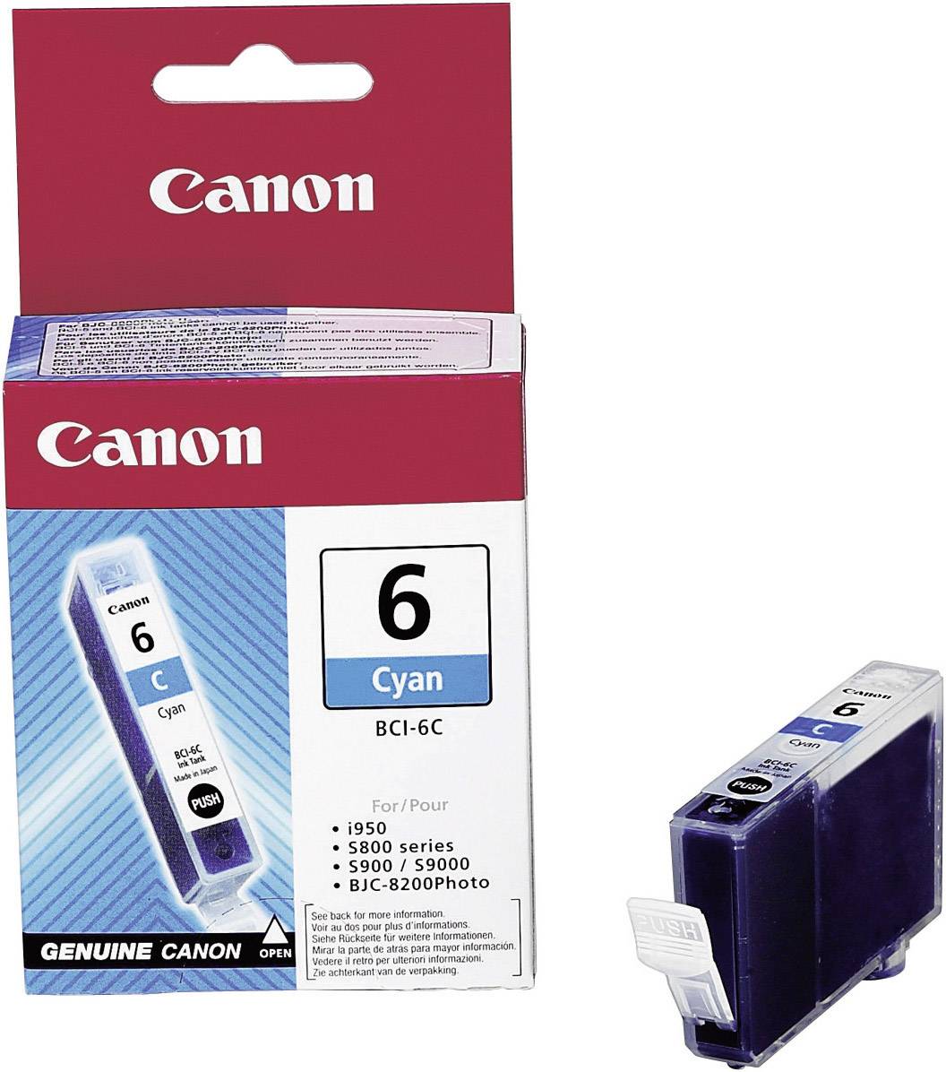 Canon Druckerpatrone BCI-6C Original Cyan 4706A002