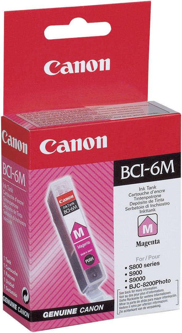 Canon Druckerpatrone BCI-6M Original Magenta 4707A002