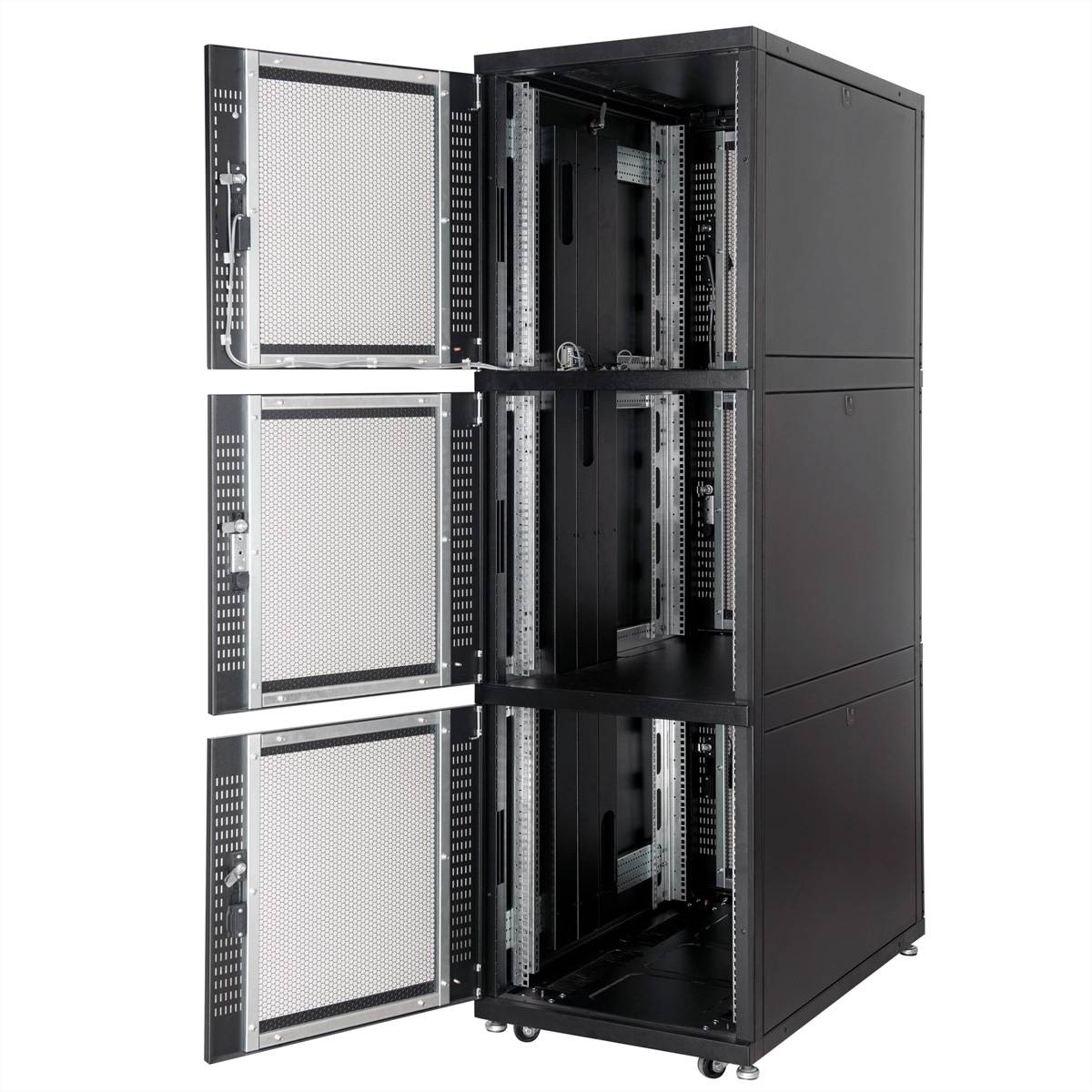 ROLINE Colocation-Schrank 42HE 800x1000mm, 2-Fächer, schwarz