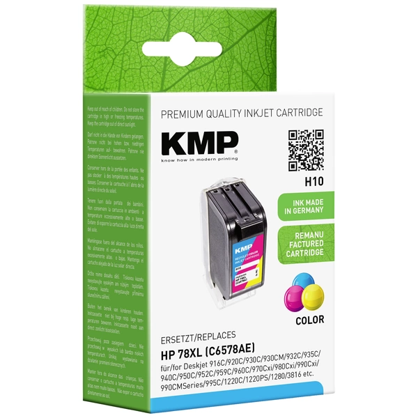 KMP Druckerpatrone ersetzt HP 78 Kompatibel Cyan, Magenta, Gelb H10 0992,4780 KMP Druckerpatrone ersetzt HP 78 Kompatibel Cyan, Magenta, Gelb H10 0992,4780