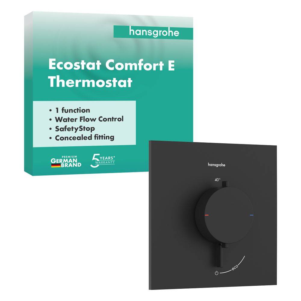 hansgrohe Thermostat UP Ecostat Comfort E Fertigset 1 Verbraucher MSW, 1 Stk.