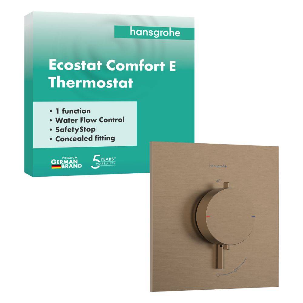 hansgrohe Thermostat UP Ecostat Comfort E Fertigset 1 Verbraucher BBR, 1 Stk.