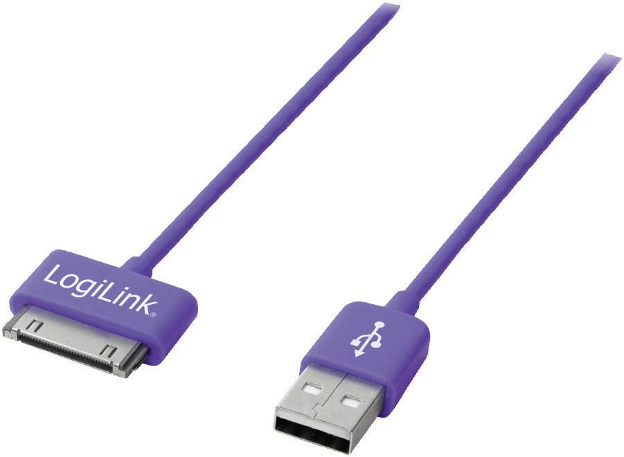 LogiLink USB-Kabel 1.00 m Violett UA0168