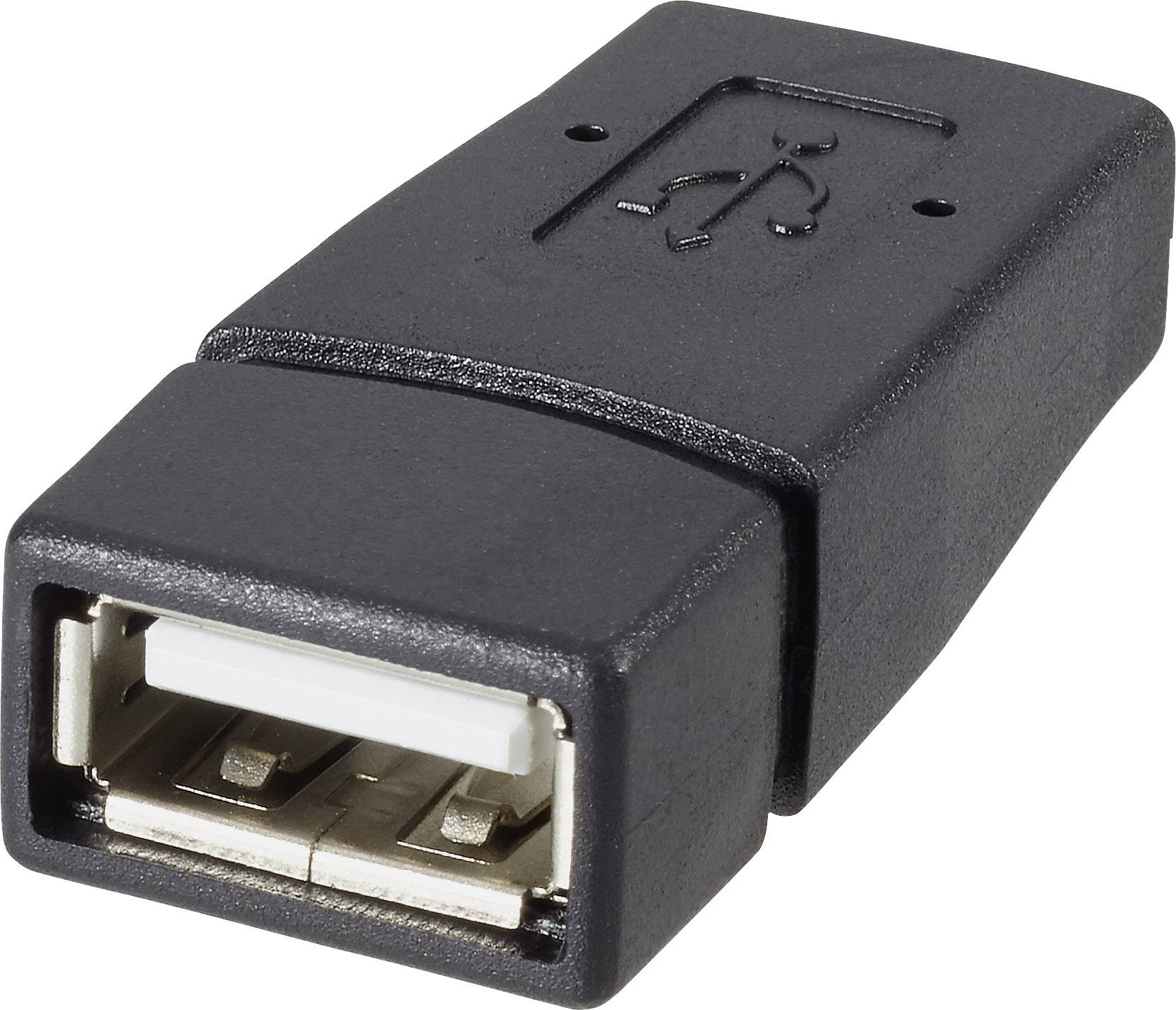 Renkforce USB-Kabel USB 2.0 USB-A Stecker, USB-A Buchse 1.50 m Schwarz inkl. Ein/Aus-Schalter RF-4658937