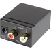 AV Convertisseur [Cinch-RCA - Toslink, Cinch-RCA numérique] SpeaKa Professional SP-ADC-CTK