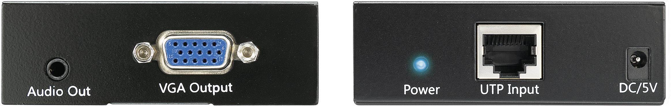 VGA, Klinke Extender (Verlängerung) über Netzwerkkabel RJ45 300m