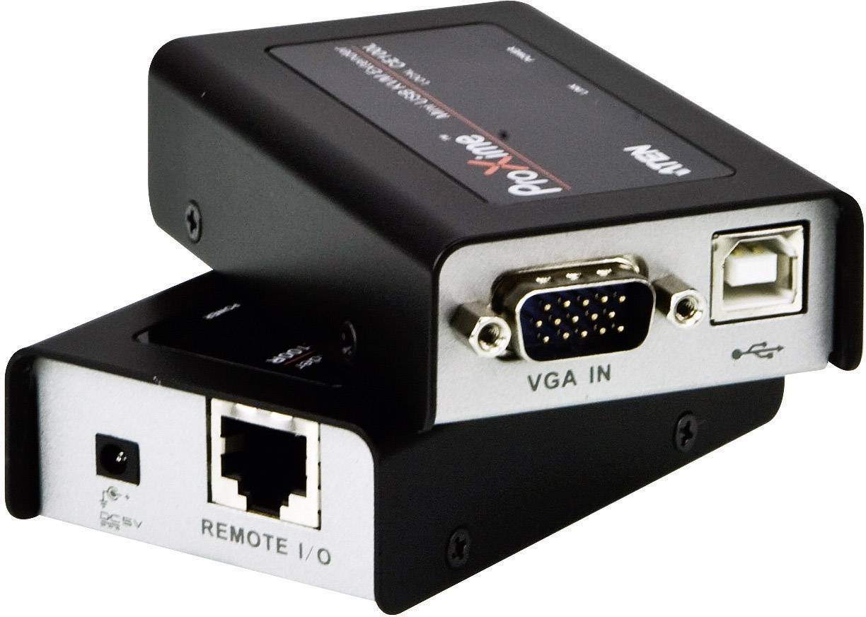 ATEN CE100 VGA, USB-A (USB 2.0) Extender (Verlängerung) über Netzwerkkabel RJ45 100 m