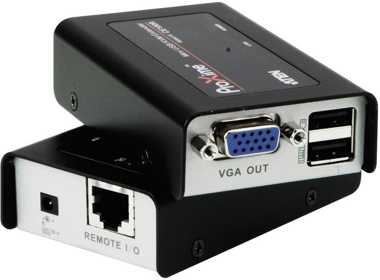 ATEN CE100 VGA, USB-A (USB 2.0) über Netzwerkkabel RJ45 100 m