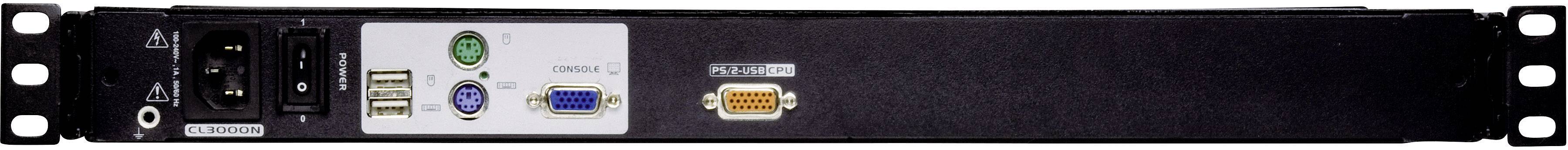 ATEN CL3000N-ATA-XG 1 Port KVM-Konsole VGA USB, PS/2 1280 x 1024 Pixel