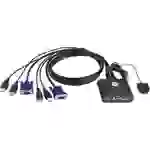 ATEN CS22U-AT 2 Port KVM-Umschalter VGA USB 2048 x 1536 Pixel ATEN CS22U-AT 2 Port KVM-Umschalter VGA USB 2048 x 1536 Pixel