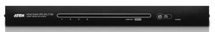 ATEN VS1804T-AT-G 4 Port HDMI-Splitter 1920 x 1080 Pixel Schwarz