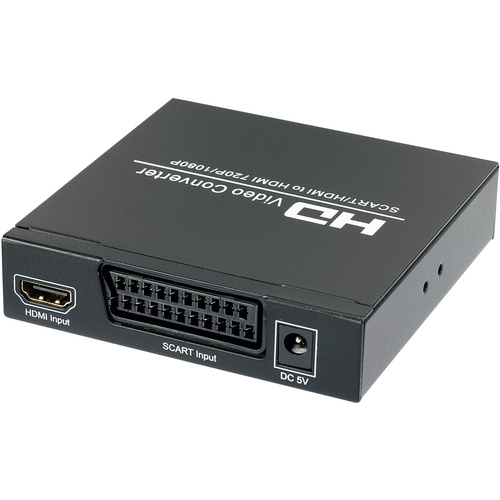 Convertisseur SpeaKa Professional AV SP-HD/SC-01 [péritel - HDMI, Jack, Cinch-RCA numérique] 1920 x 1080 Pixel