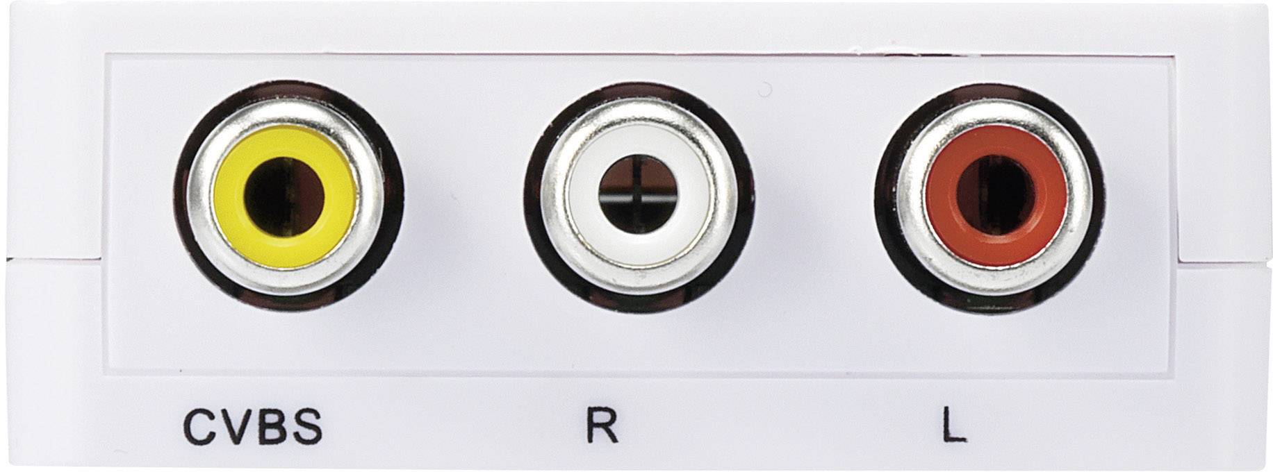 SpeaKa Professional AV Konverter [HDMI - Composite Cinch] 1920 x 1080 Pixel SP-HDMI2AV