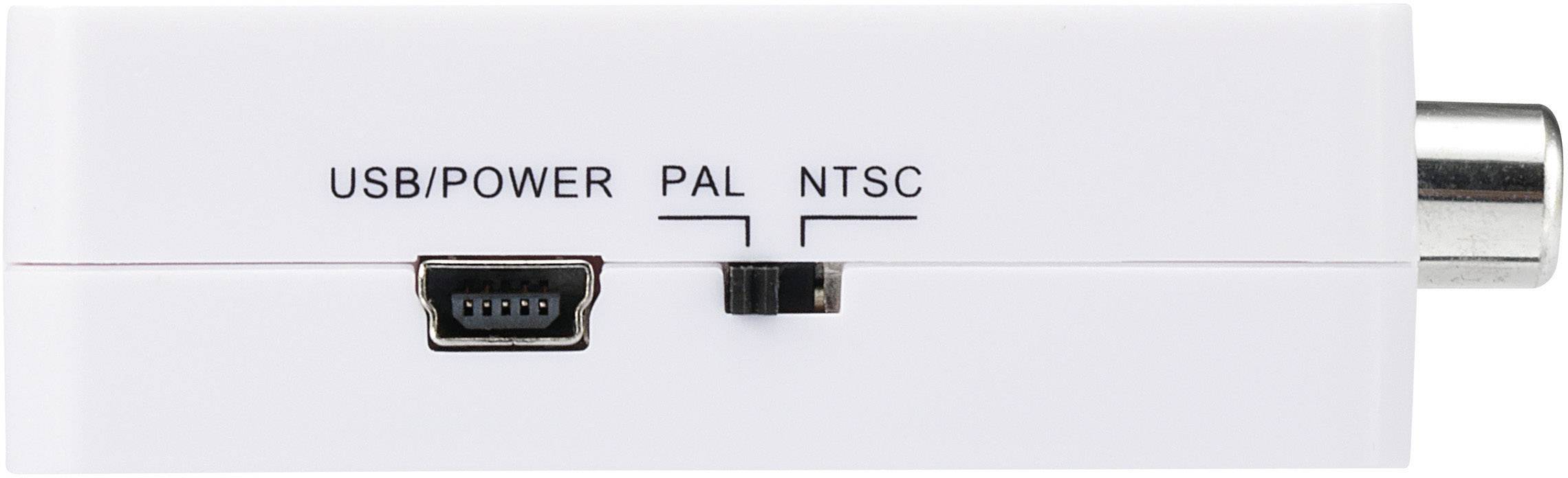 SpeaKa Professional AV Konverter [HDMI - Composite Cinch] 1920 x 1080 Pixel SP-HDMI2AV