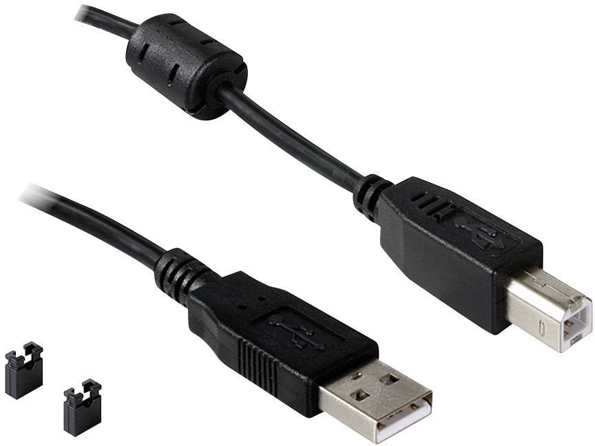 Delock USB 2.0 Adapter [1x D-SUB-Buchse 9pol. - 1x USB 2.0 Buchse B] 87585
