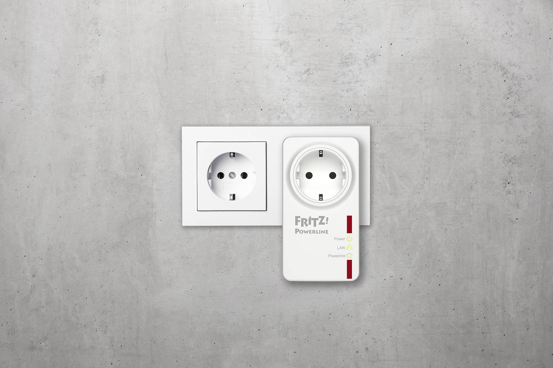 AVM FRITZ!Powerline 530E Set Powerline Starter Kit 500 MBit/s