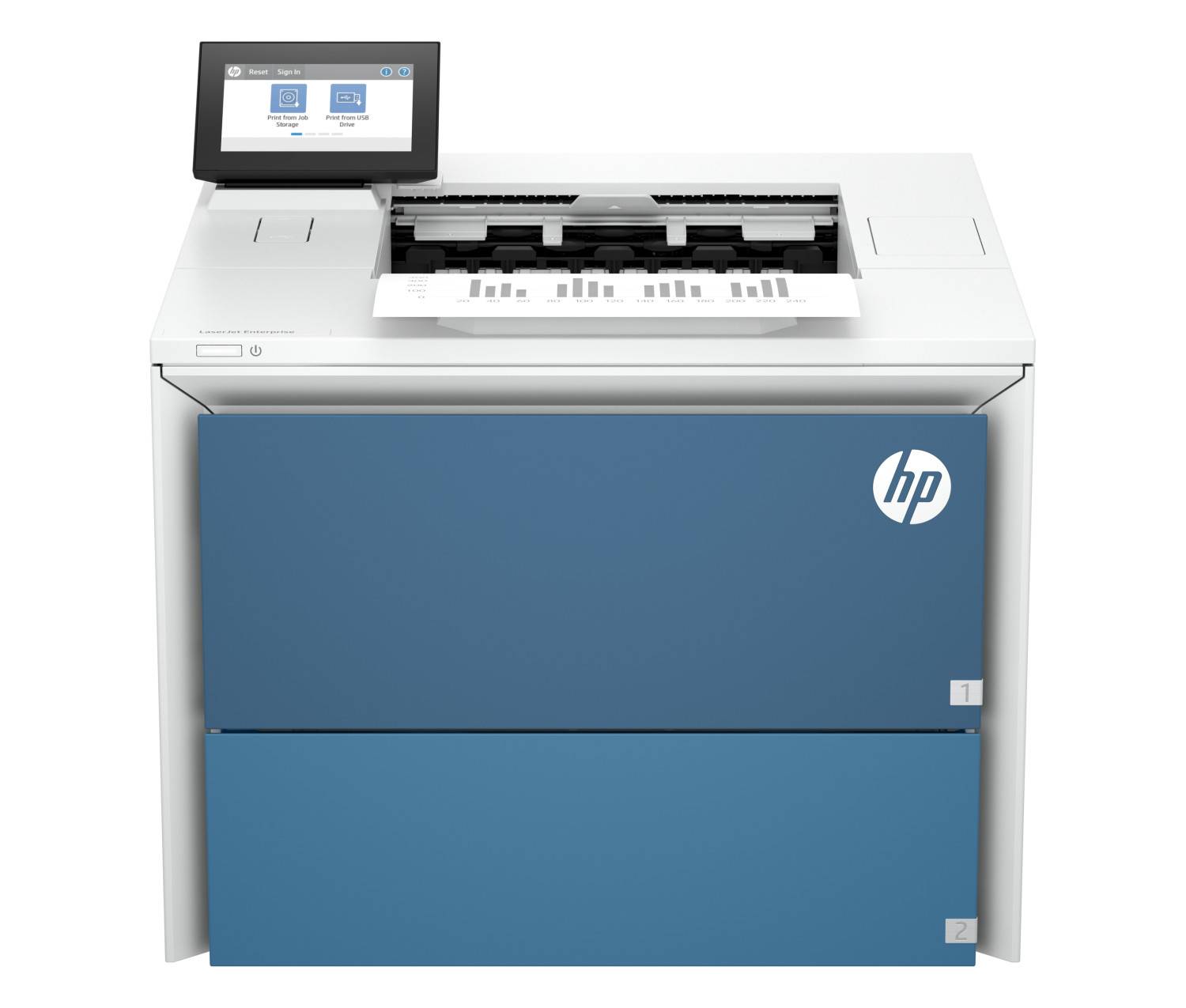 HP LaserJet Enterprise 6501dn mono Drucken, Scannen &amp; Verbrauchsmaterial Drucker &amp; Multifunktion
