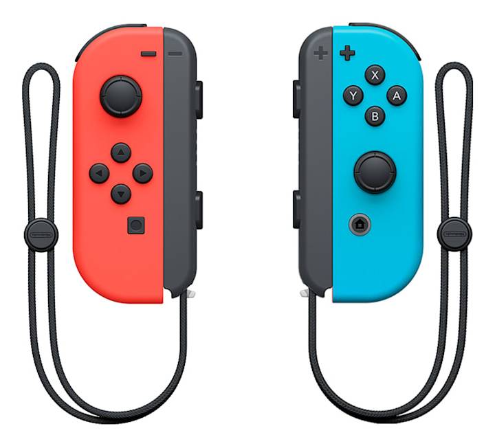 Nintendo Switch Joy-Con 2er-Set Controller neon-rot/neon-blau