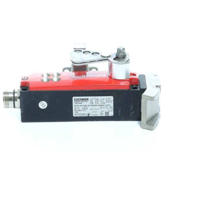 Euchner CET3-AR-CRA-AH-50X-SH-C2333-113151, Berührungsloser Sicherheitsschalter, RC18, mit Sperreinsatz, P/n: 113151