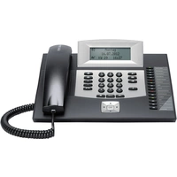 Auerswald COMfortel 1600 Systemtelefon, ISDN Headsetanschluss, Freisprechen, Touchscreen Beleuchtetes Display Schwarz, Silber Auerswald COMfortel 1600 Systemtelefon, ISDN Headsetanschluss, Freisprechen, Touchscreen Beleuchtetes Display Schwarz, Silber