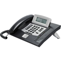 Auerswald COMfortel 1600 Systemtelefon, ISDN Headsetanschluss, Freisprechen, Touchscreen Beleuchtetes Display Schwarz, Silber Auerswald COMfortel 1600 Systemtelefon, ISDN Headsetanschluss, Freisprechen, Touchscreen Beleuchtetes Display Schwarz, Silber