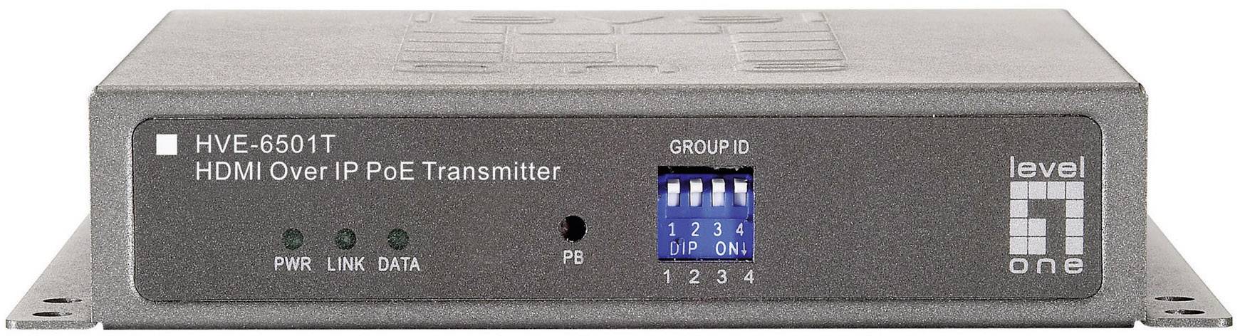 LevelOne HVE-6501T PoE Transmitter 1 GBit/s IEEE 802.3af (12.95 W)