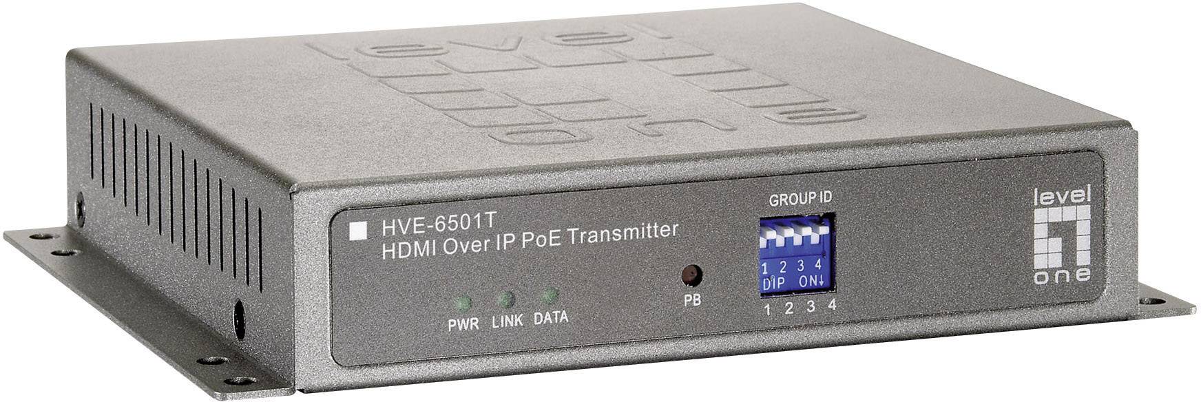 LevelOne HVE-6501T PoE Transmitter 1 GBit/s IEEE 802.3af (12.95 W)