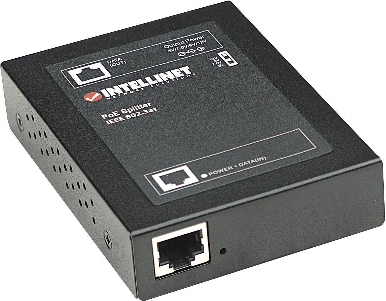 Intellinet 560443 PoE Splitter 100 MBit/s IEEE 802.3at (25.5 W)