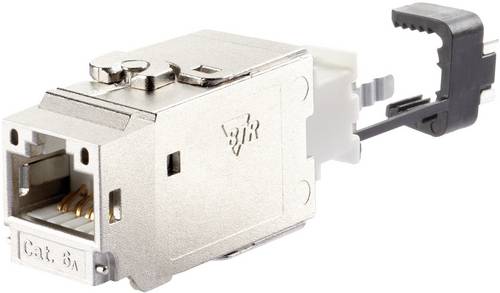 Module RJ45 encastrable Keystone CAT 6a Metz Connect 130B21-E