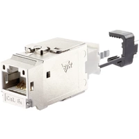 Metz Connect 130B21-E RJ45-Einbaumodul Keystone CAT 6a 1St. Metz Connect 130B21-E RJ45-Einbaumodul Keystone CAT 6a 1St.