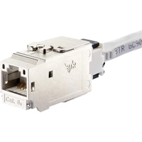 Metz Connect 130B21-E RJ45-Einbaumodul Keystone CAT 6a 1St. Metz Connect 130B21-E RJ45-Einbaumodul Keystone CAT 6a 1St.