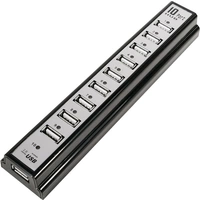LogiLink UA0096 10 Port USB 2.0-Hub Schwarz LogiLink UA0096 10 Port USB 2.0-Hub Schwarz