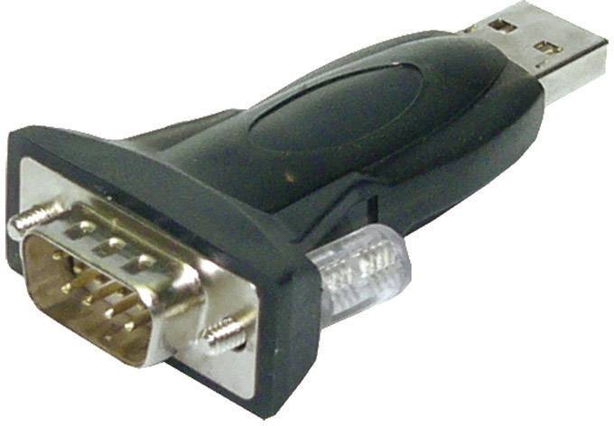 LogiLink USB 2.0 Adapter [1x D-SUB-Stecker 9pol. - 1x USB 2.0 Stecker A] AU0002B